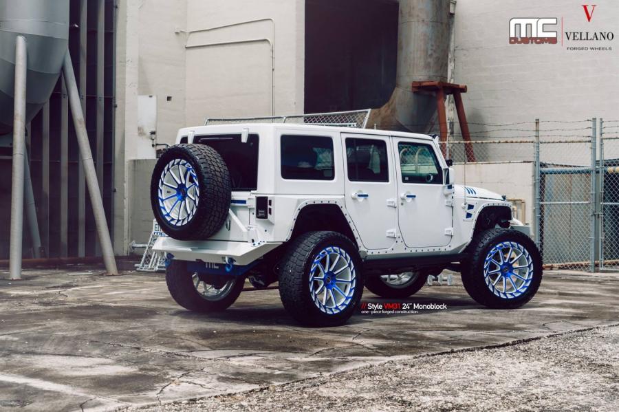  Jeep Wrangler by MC Customs on Vellano Wheels 2015 года  (фото 6 из 9)